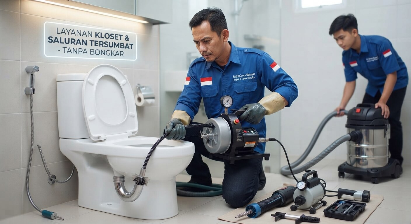 Layanan Kloset Mampet PIK 1