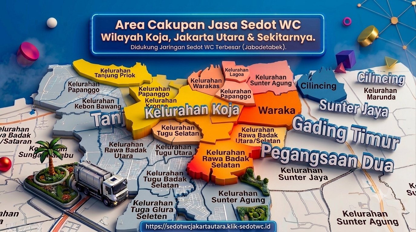 Armada Sedot WC Koja Jakarta Utara Resmi Bergaransi