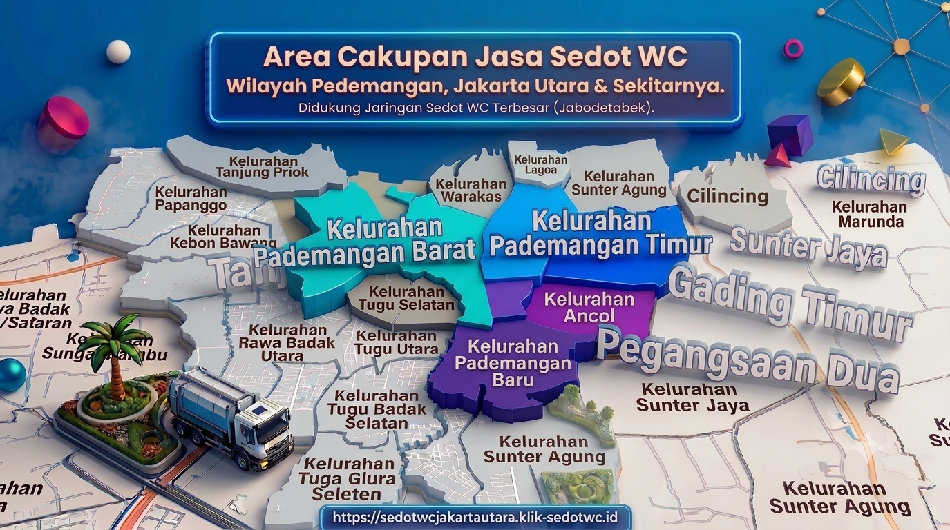 Armada Sedot WC Pademangan Jakarta Utara Resmi Bergaransi